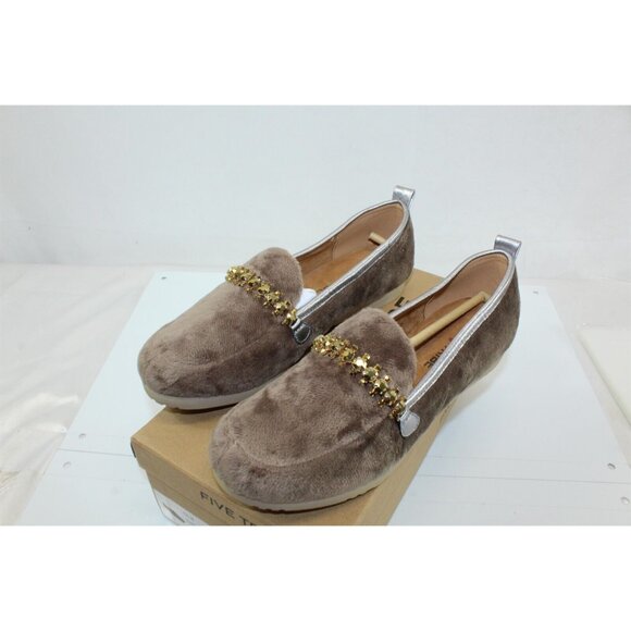 Five Tribe Taupe Silver Trim Size 9.5 - Picture 2 of 7